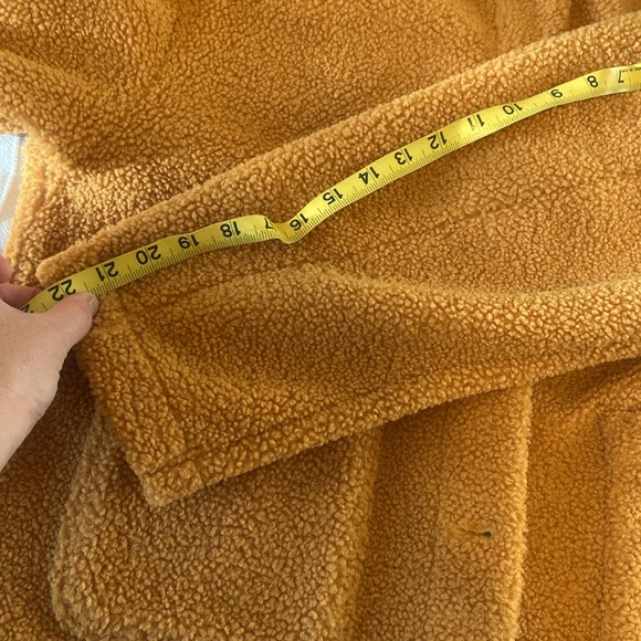 Uniqlo | Women | Mustard Yellow Windproof Fleece Jacket Large - Picture 4 of 9